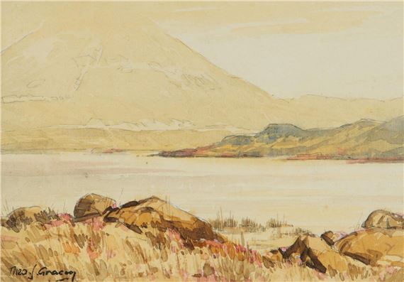 'NEAR GWEEDORE, DONEGAL' by Theodore James Gracey