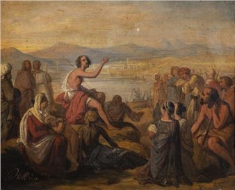 Saint John the Baptist preaching - Michel-Martin Drolling