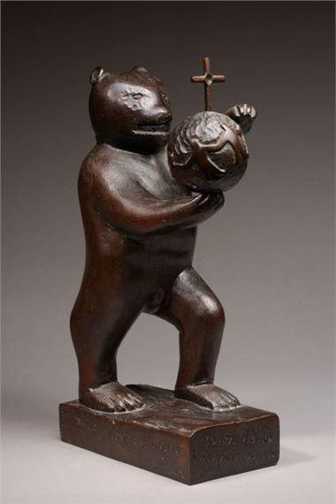 The Weiller bear, happiness is among us... by Jean-Pierre Weiller