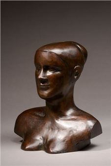 Female bust - Jean-Pierre Weiller