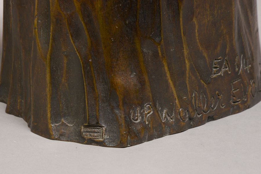 Artwork by Jean-Pierre Weiller, Virgin and child; Virgin and child, sedes sapientae, Made of Bronze with brown patina (2)