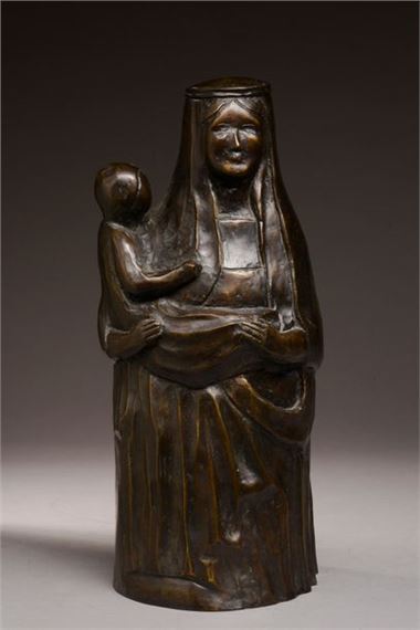 Virgin and child; Virgin and child, sedes sapientae