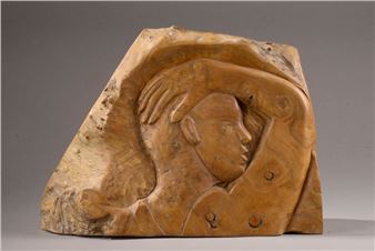 Man with raised right arm; Man with crossed arms - Jean-Pierre Weiller