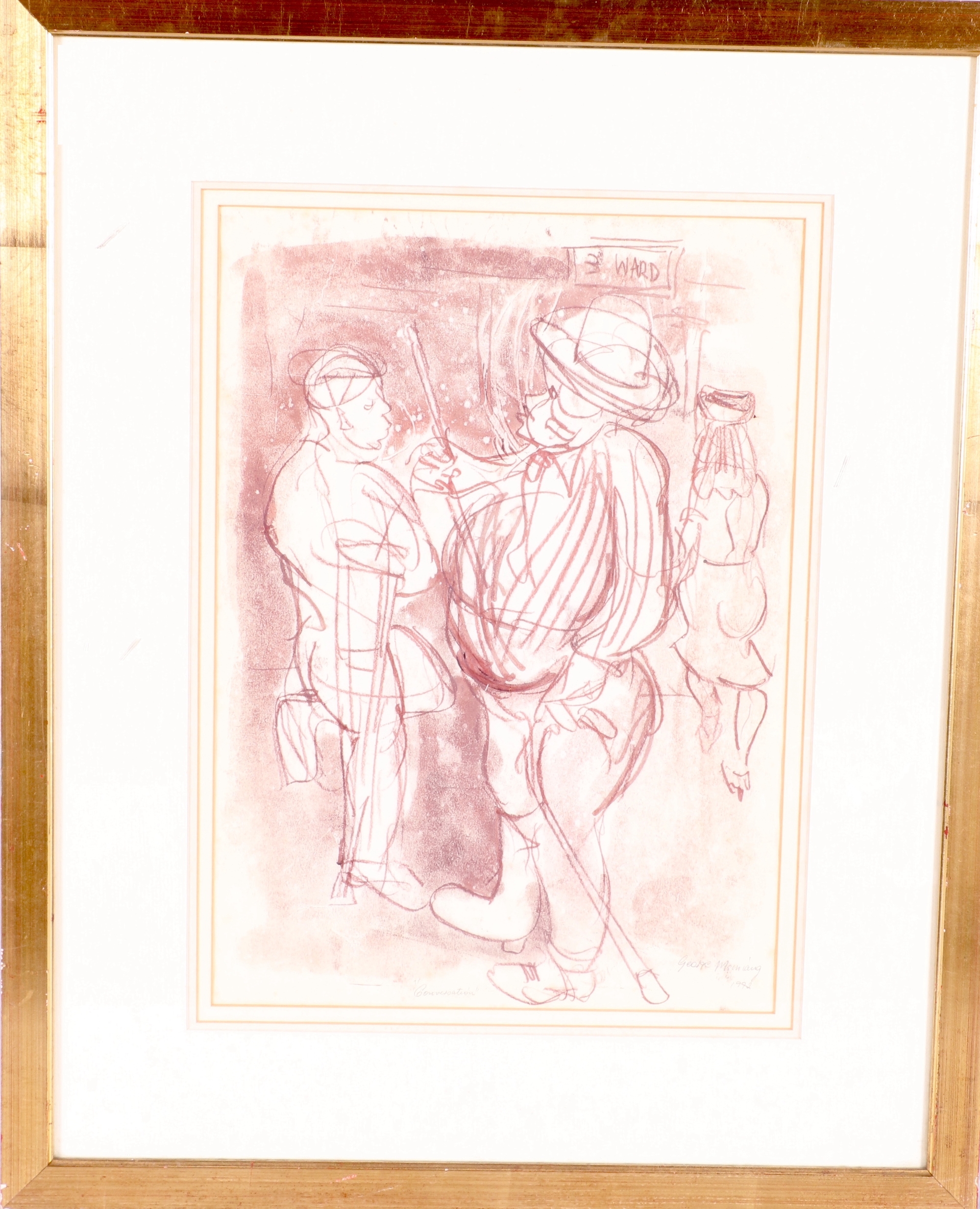 George Msimang | CONVERSATION (1992) | MutualArt