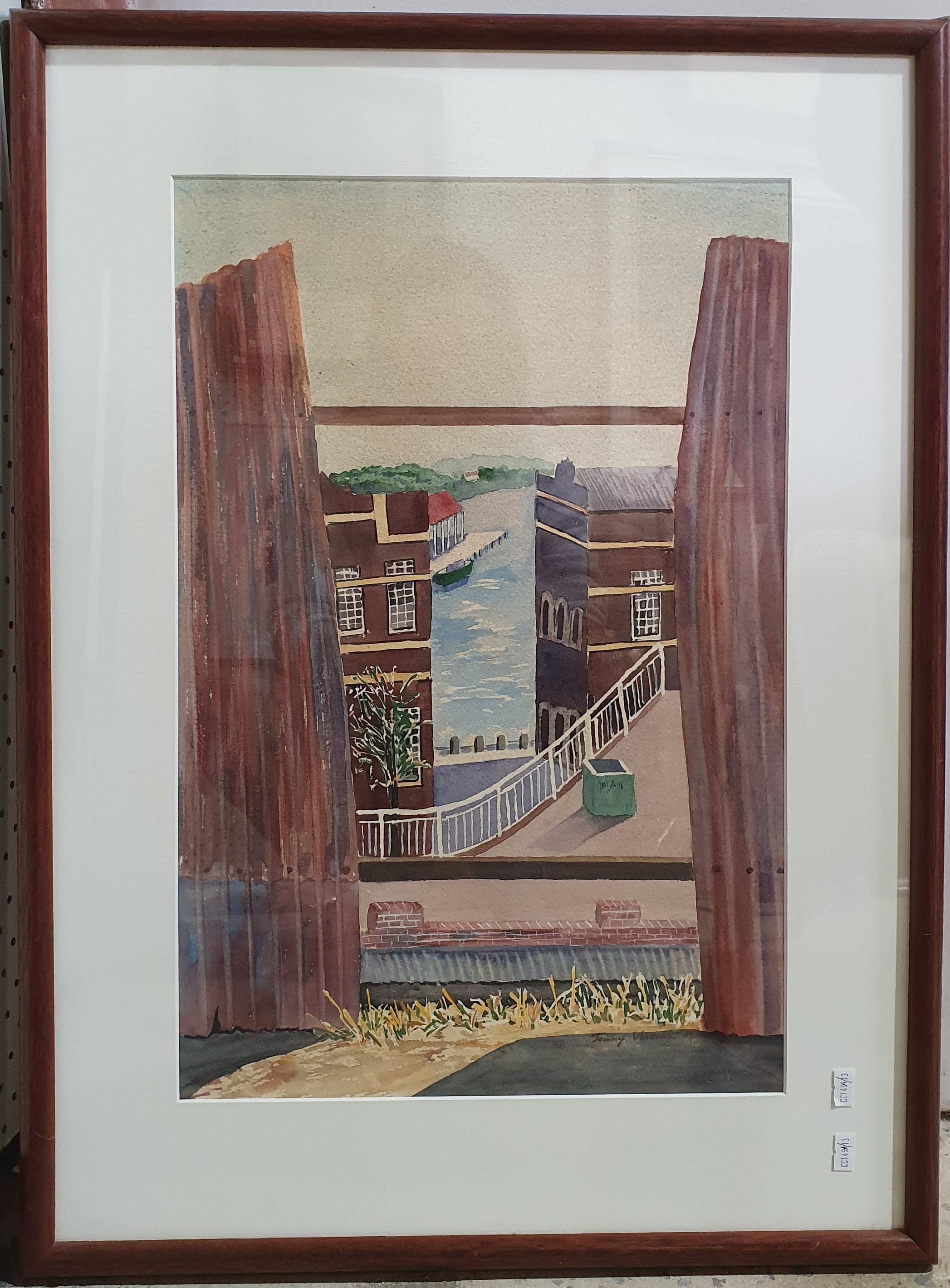 Artwork by Tonny Vickery, The Rocks, Made of watercolour