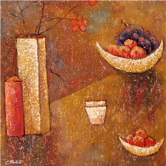 STILL LIFE WITH FRUIT - C. Parker
