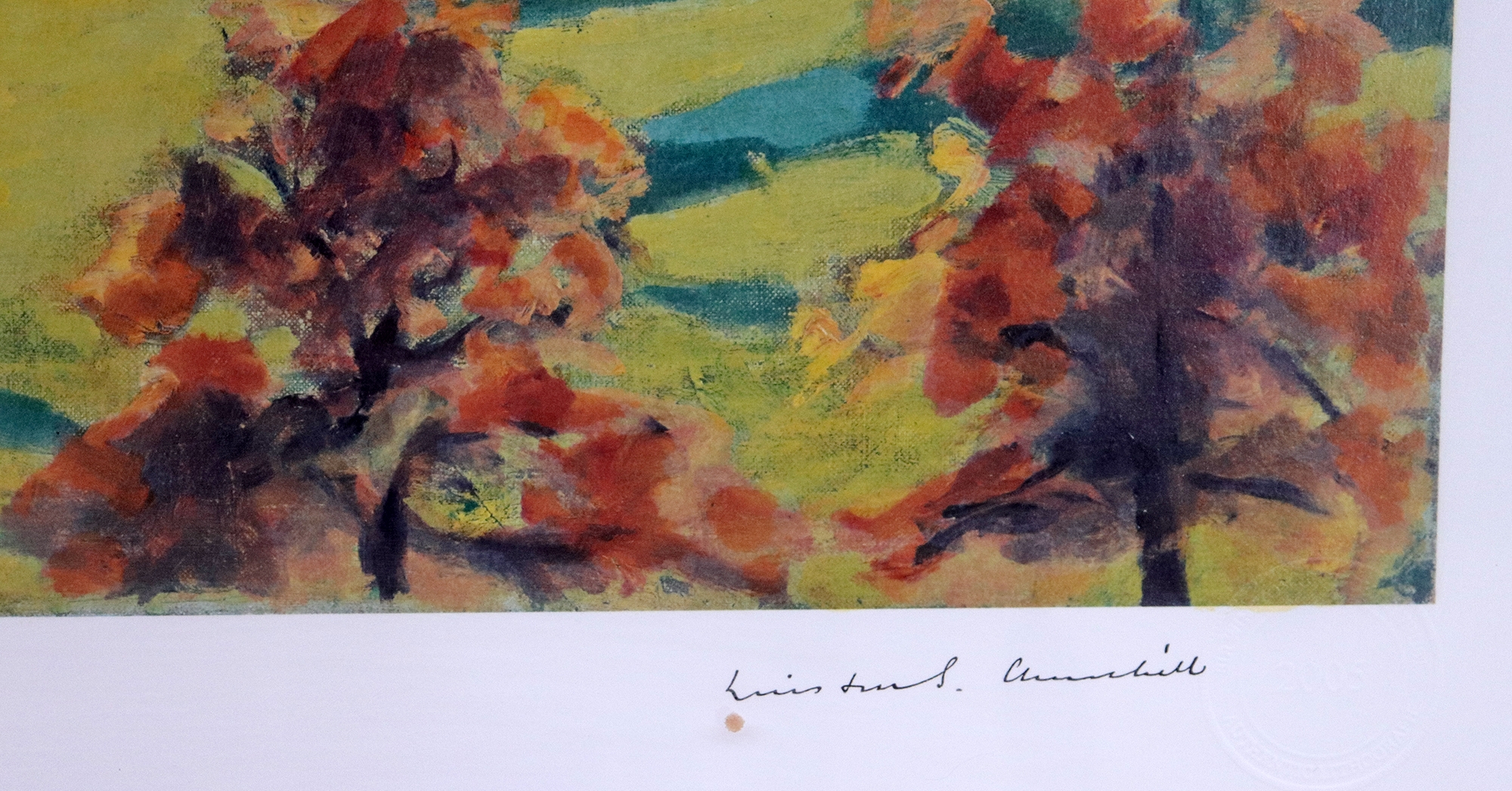 Sir Winston Churchill | VIEW FROM CHARTWELL | MutualArt