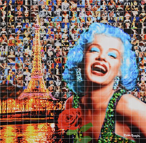 Marilyn Monroe in the world: Paris by Maria Murgia, 2022