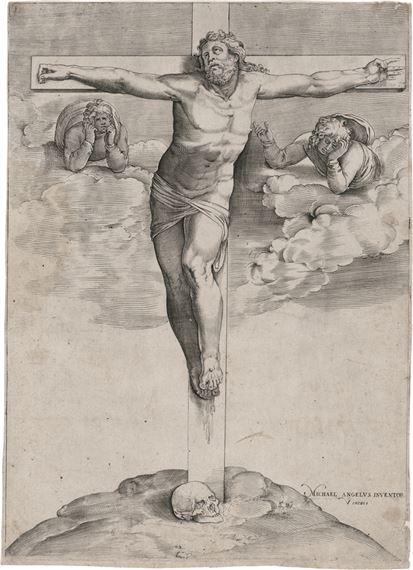 Michelangelo | Christus am Kreuz | MutualArt