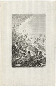 Apollo auf dem Parnass von den neun Musen umgeben - Johann Christian Wink