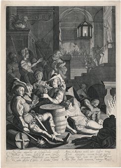 Die Verleugnung des Apostel Petrus - Pieter de Molyn