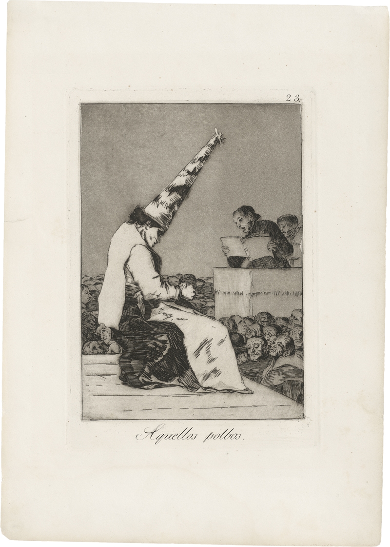 Francisco José de Goya y Lucientes Aquellos polbos ; Obsequio à el