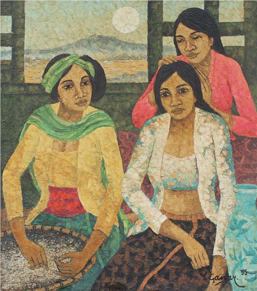 Tatang Ganar | Tiga Gadis (1995) | MutualArt