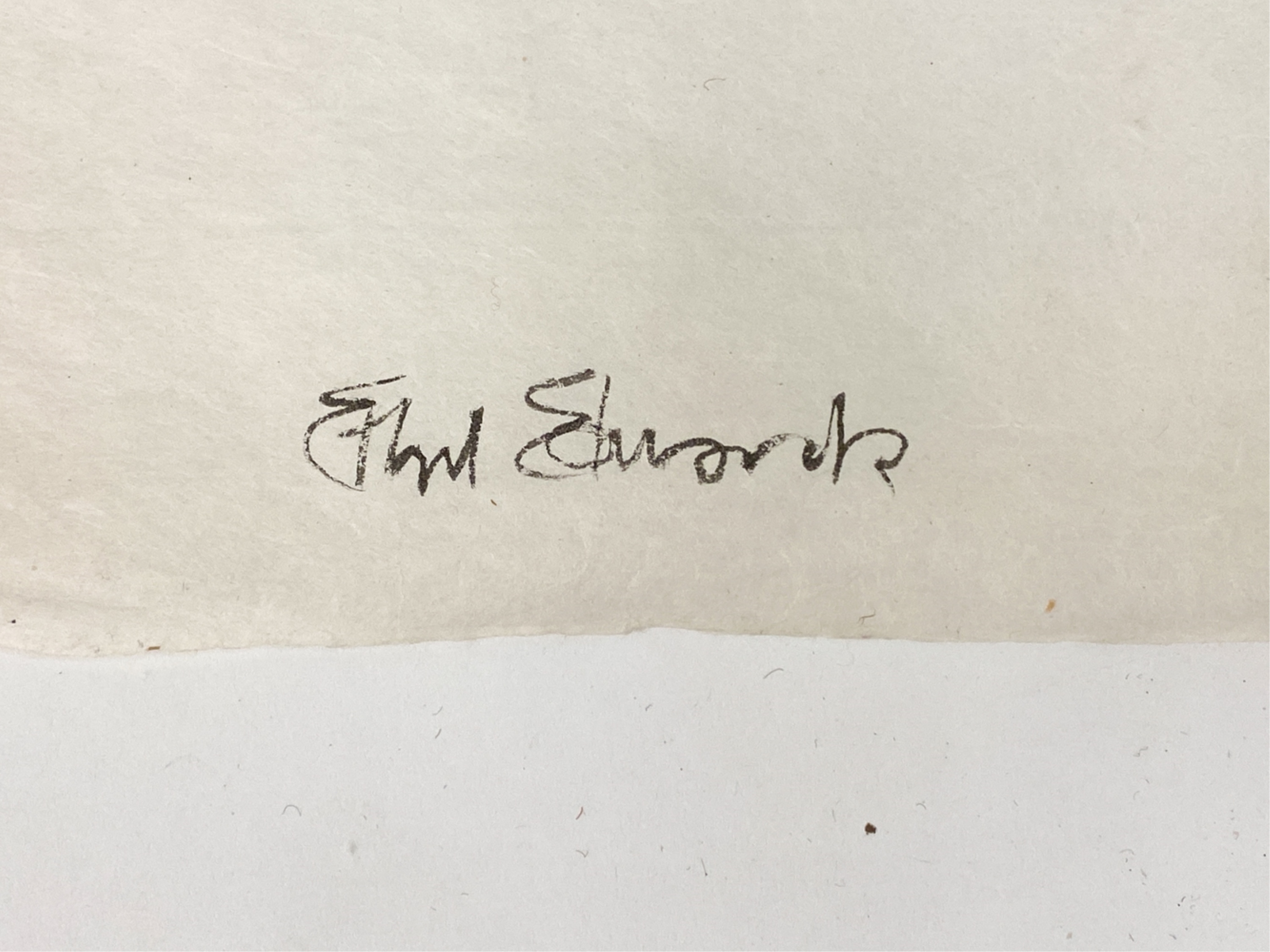 Artwork by Ethel Edwards, Untitled; Nude; Three Portraits, Made of double-sided watercolor (1); ink on japan (4)