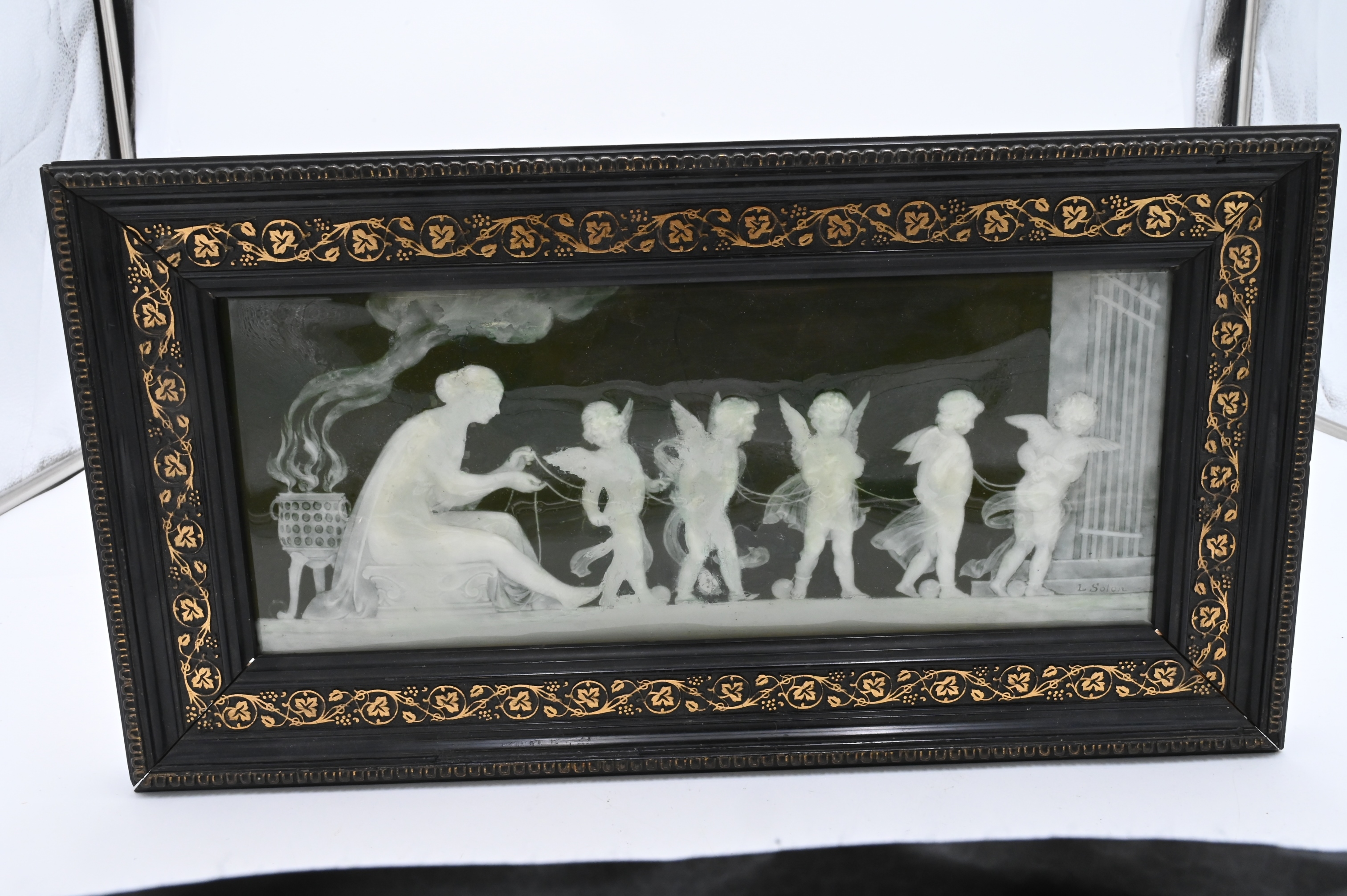 Marc-Louis-Emanuel Solon | Mythological scene with five putti (Circa ...