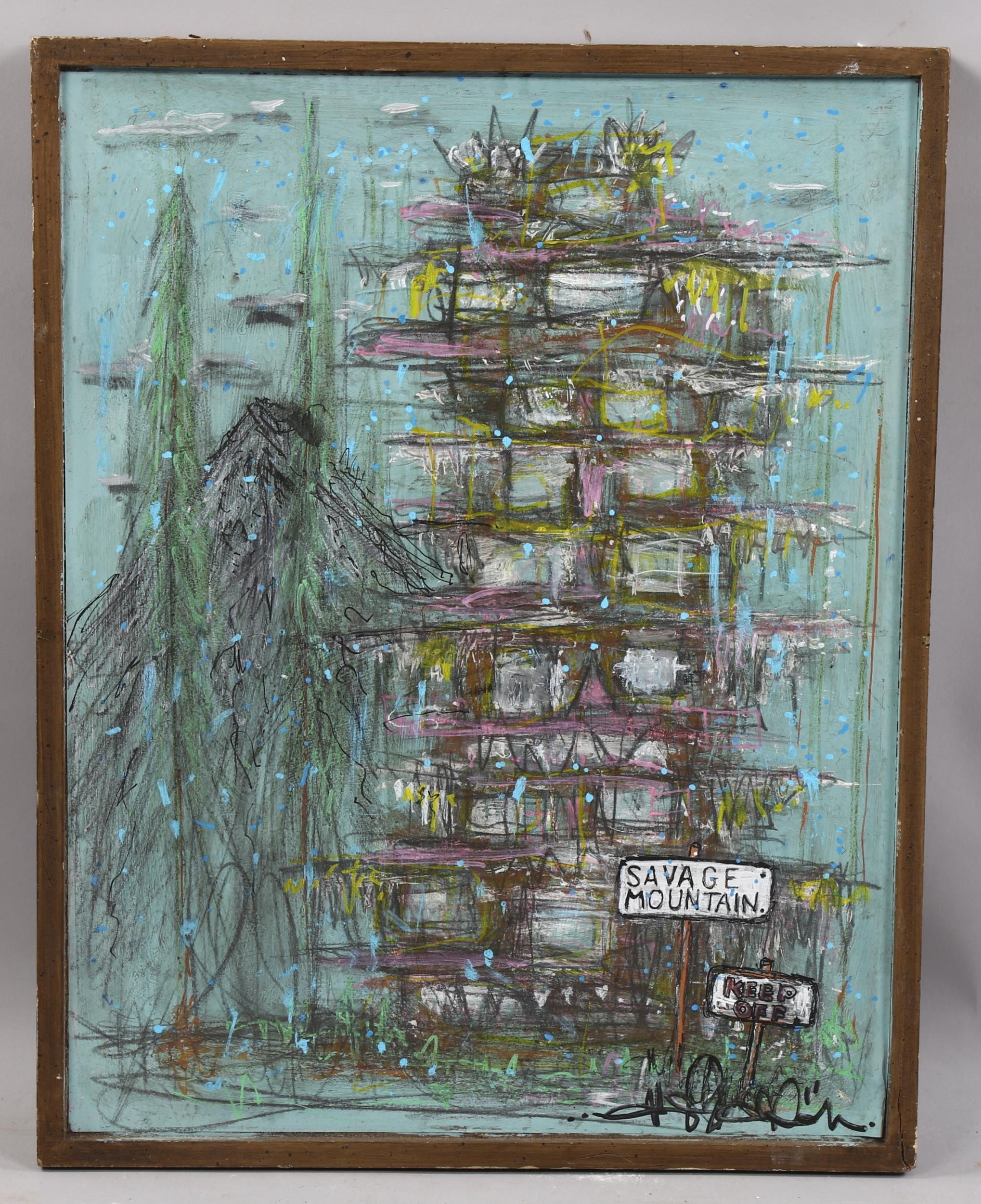 Steve Crouch | savage mountain | MutualArt