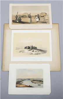 lithograph of Delhi - Prinzen Waldemar