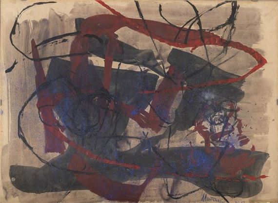 GOUACHE DI LUIGI MONTANARINI