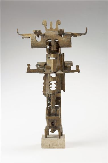 Figura totemica by Mirko Basaldella, Executed in 1969