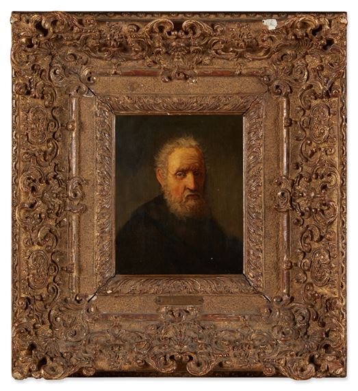 Rembrandt van Rijn | Portrait of an old man with a beard | MutualArt