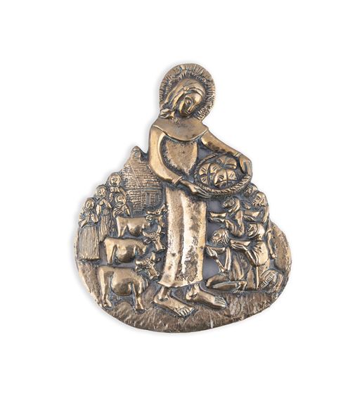 St. Brigid Feeding the Poor by Imogen Stuart