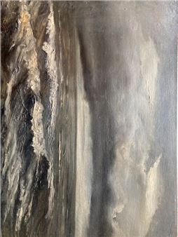 Grey weather on the sea - Marguerite Le Roy