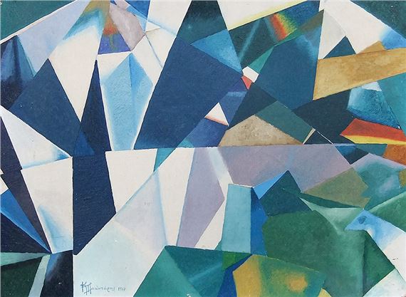 Composition 1967 by Kostas Plakotaris, 1967