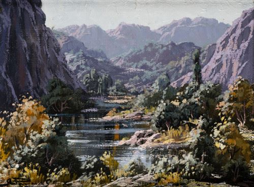 "Paisaje" by Alfonso Parras Vílchez