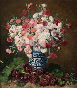 Goździki, 1897 - Victor Vandenbossche