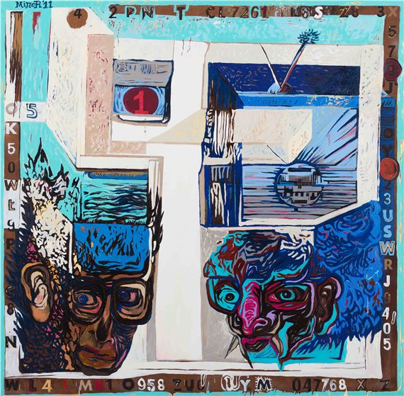 Konsternacja wywołana nagłą awarią telewizora, 2011 by Michał Minor, 2011