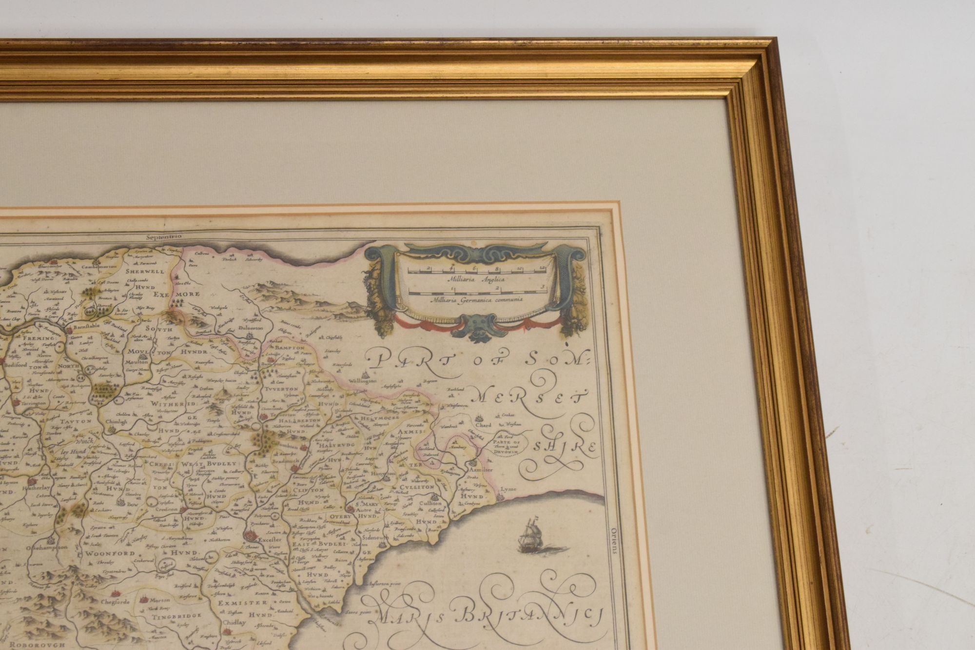 Johannes Janssonius | Map of Devon (17th century) | MutualArt