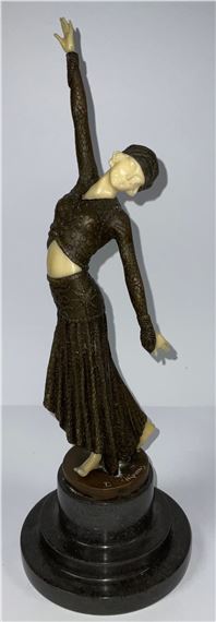 Demétre H. Chiparus | a reproduction Art Deco style bronze figure of a ...