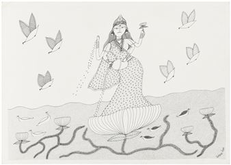 Untitled (Jogi Art) - Govind Jogi