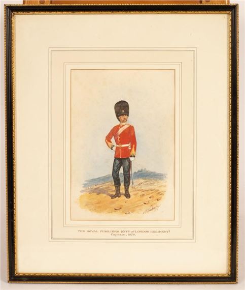 Richard Simkin | Two Regimental Uniform Studies | MutualArt