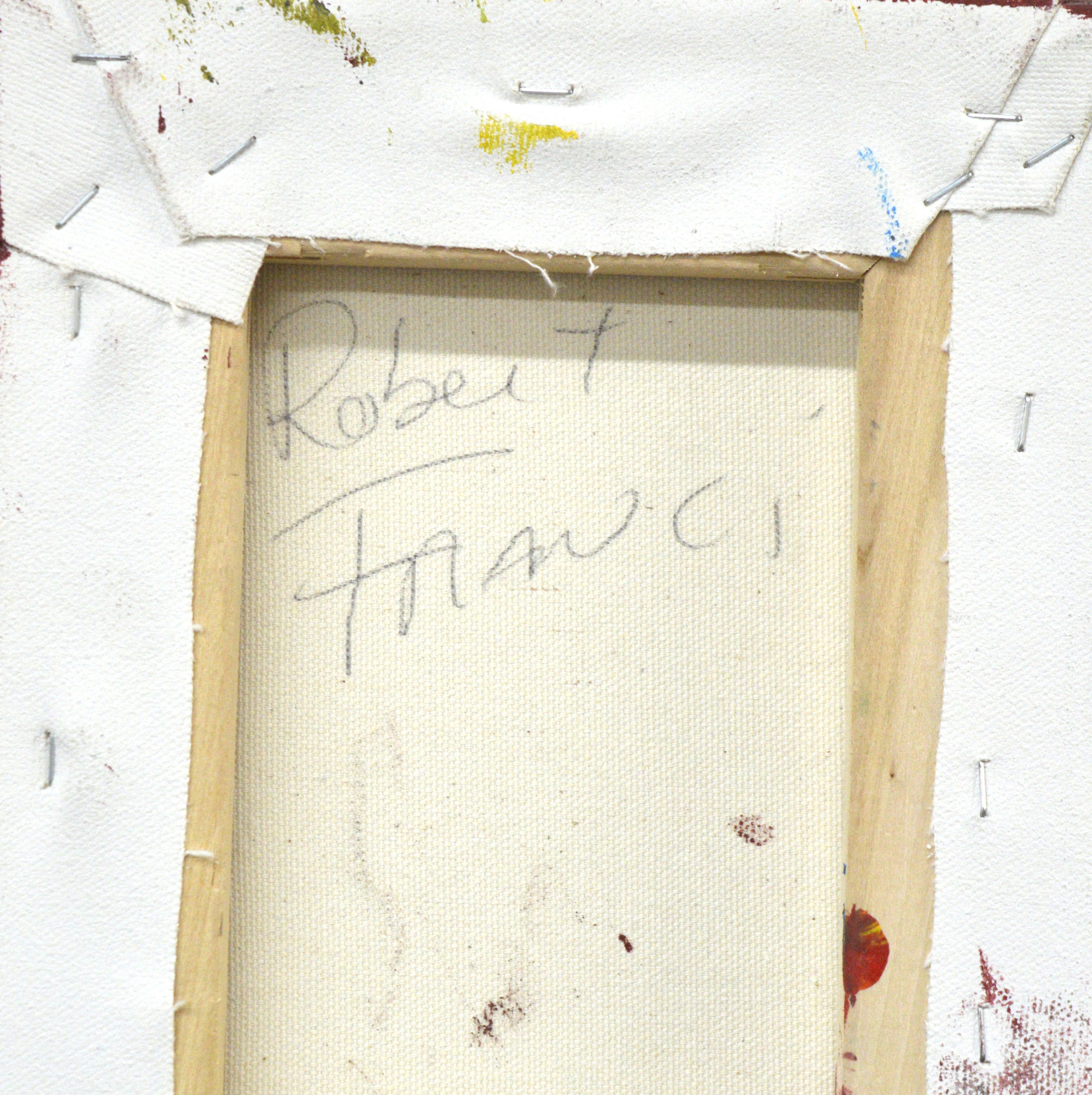 Artwork by Robert Francis, Figures, Made of oil acrylics on canvas