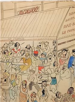 Párizsi utcarészlet - Andor Kern