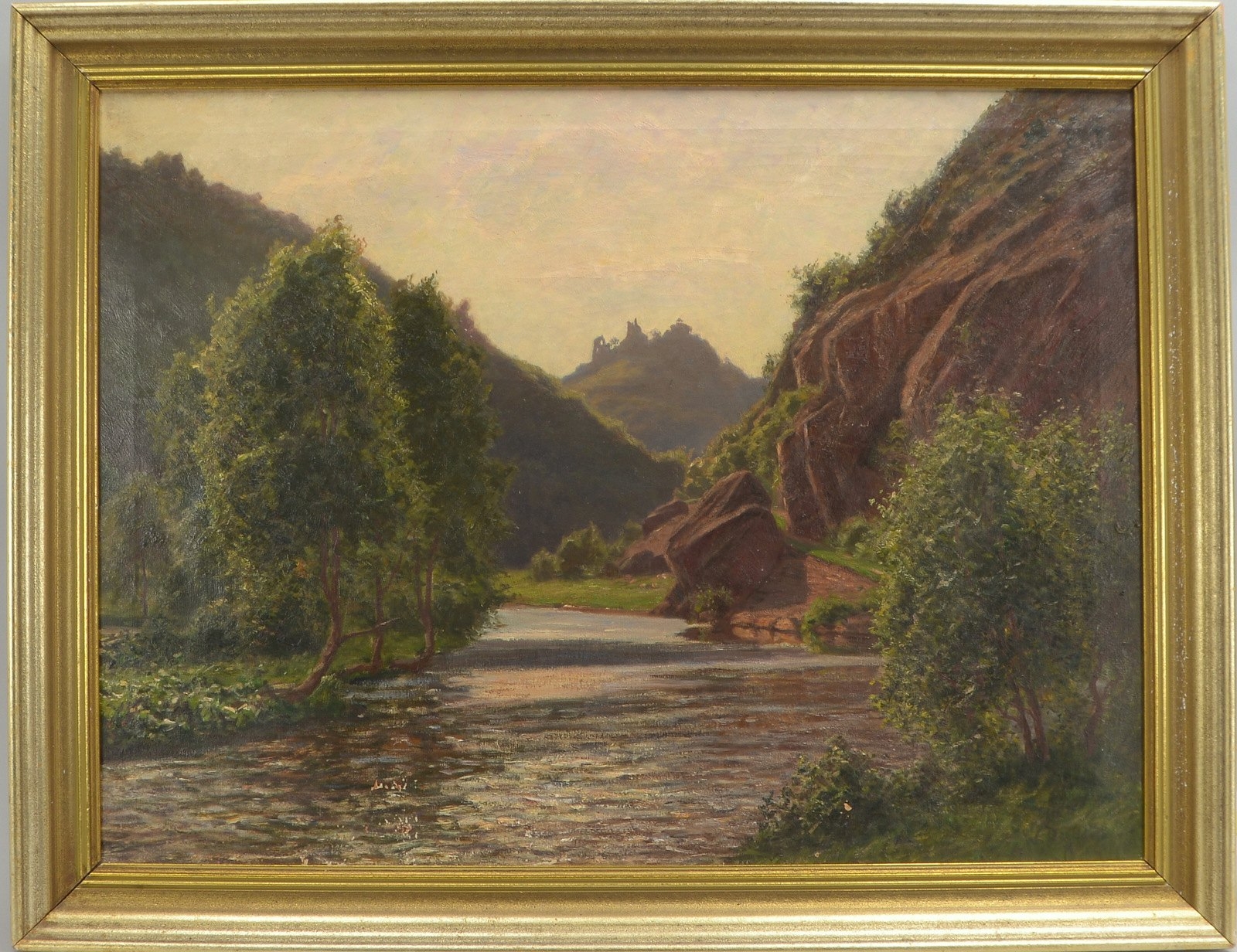 Artwork by Wilhelm Degode, 'Altenahr', Made of oil on canvas