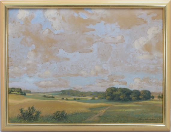 'Weite Landschaft' by Albrecht Biedermann