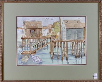 - housed in matching frames - Del Mcleod