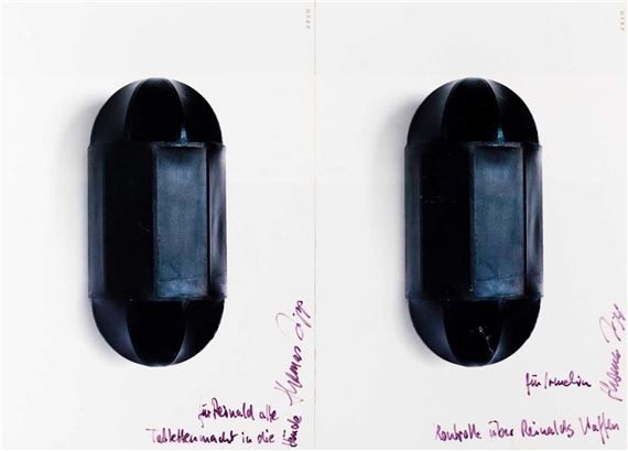 Für Irmelin Kontrolle über Reinalds Waffen / für Reinald alle Tablettenmacht in die Hände