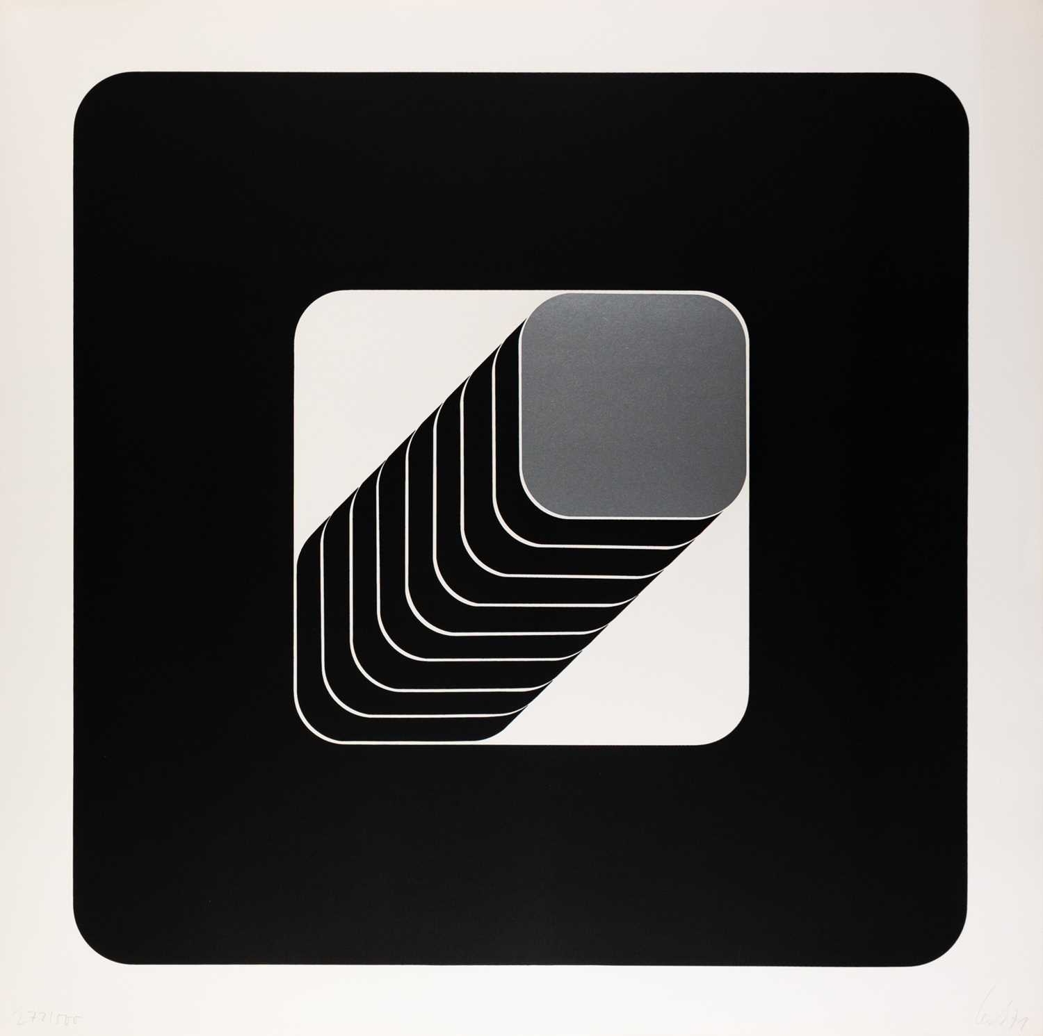 Artwork by Thomas Lenk, Untitled, Made of color serigraph