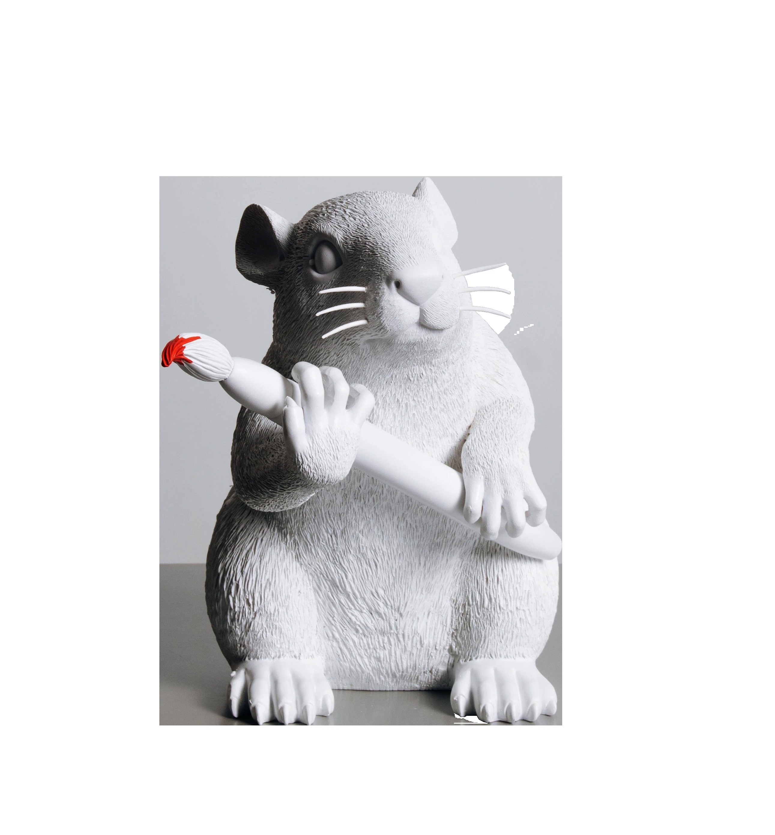 Banksy | Brandalism Love Rat (White) | MutualArt