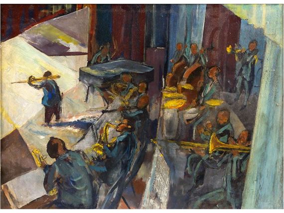 Jazz Orchestra from the Wings - Bruce Handiside Mitchell