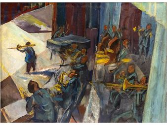 Jazz Orchestra from the Wings - Bruce Handiside Mitchell