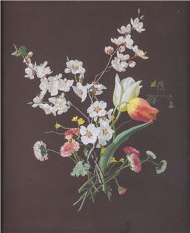 Fleurs de printemps - Pierre Adrien Chabal-Dussurgey