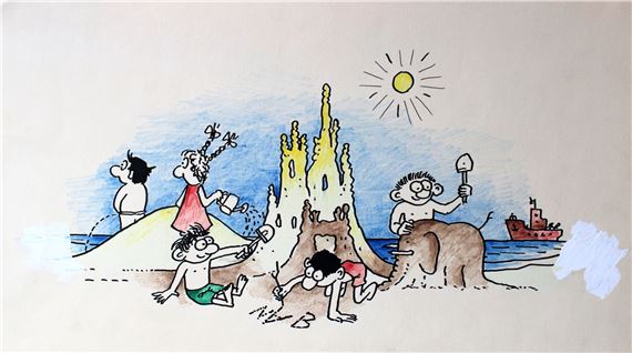 Sandcastle by Māris Putniņš