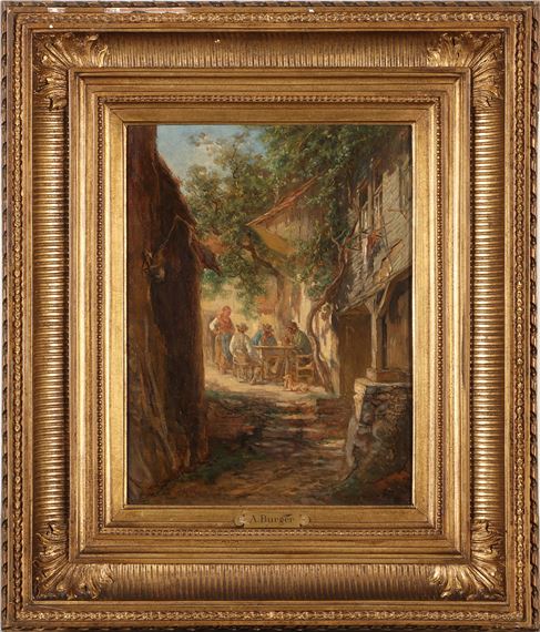 Anton Burger | Rast in der Mittagssonne | MutualArt