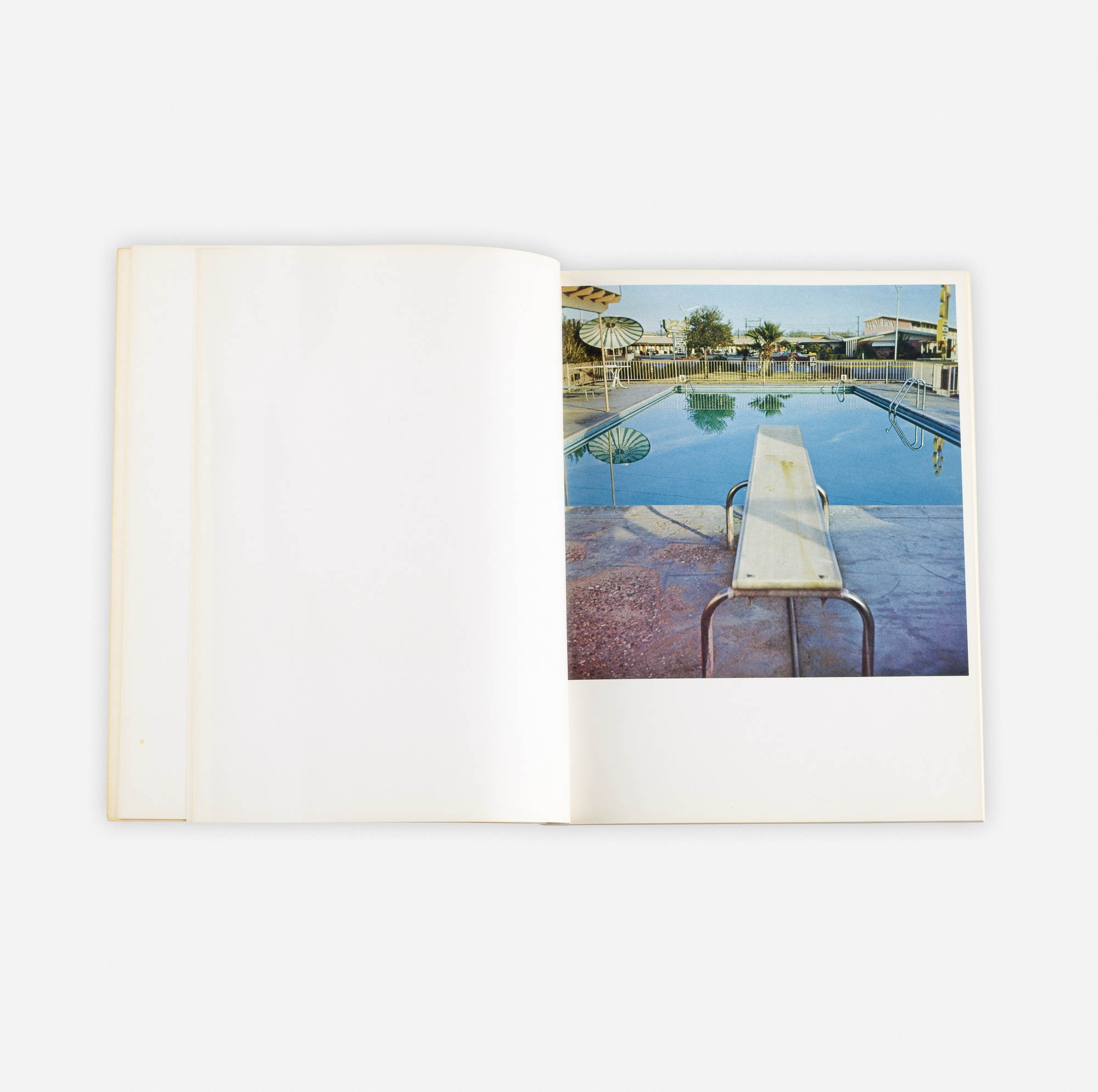 Ed Ruscha | Nine Swimming Pools and a Broken Glass (1968) | MutualArt