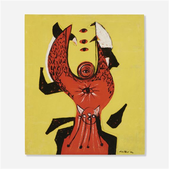 Shoemaker by Emerson S. Woelffer, 1946