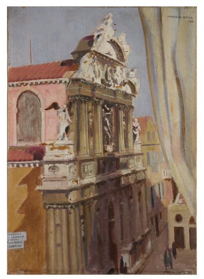 Santa Maria Zobenigo, Venise by Maurice Denis, 1922